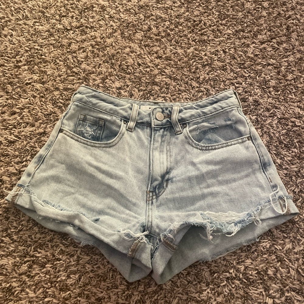 Light Blue Pacsun Jean Shorts